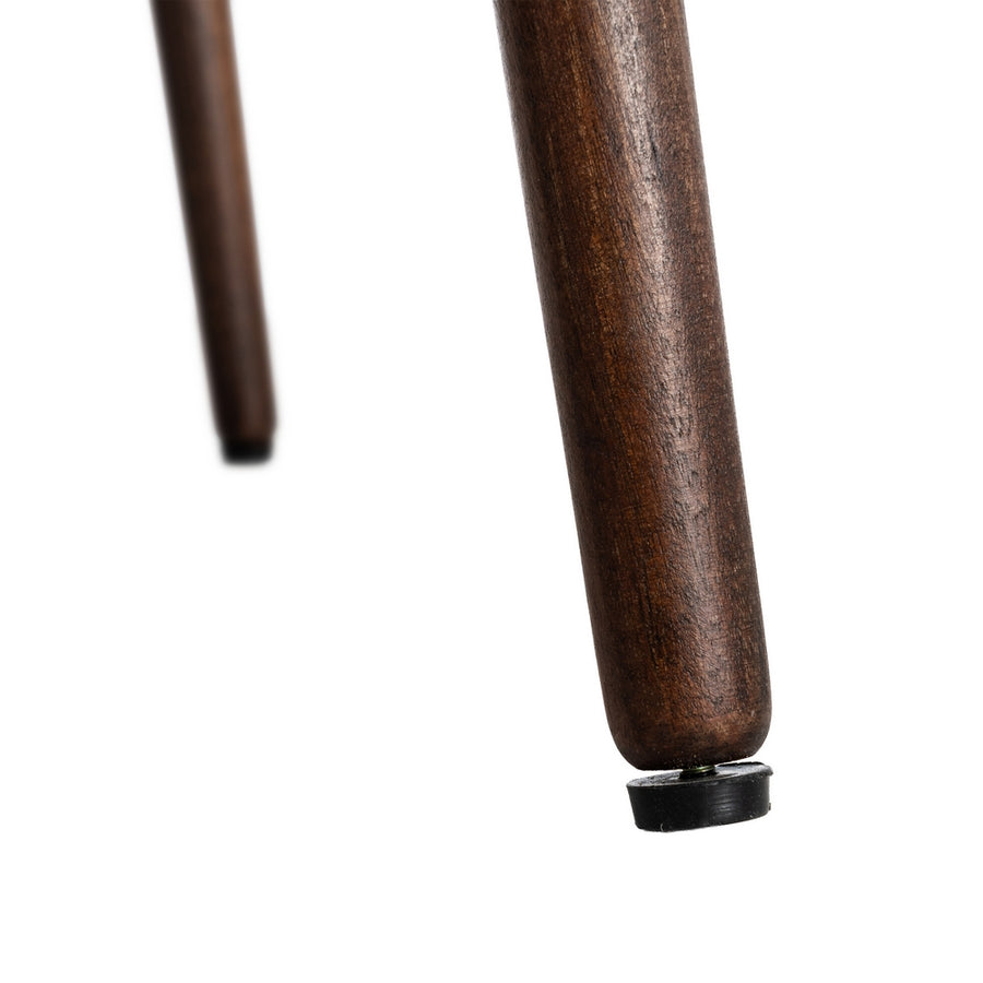 DARK BROWN MANGO WOOD COFFEE TABLE 80 X 80 X 45 CM