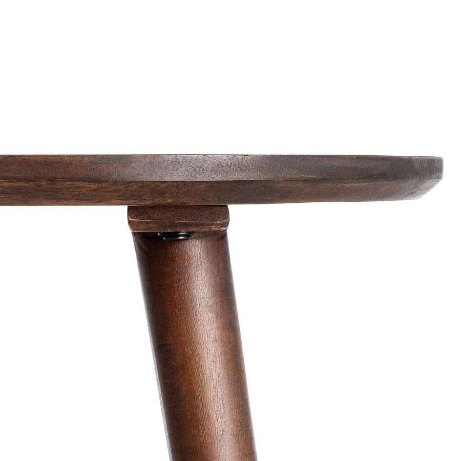 DARK BROWN MANGO WOOD TABLE 145 X 80 X 75 CM