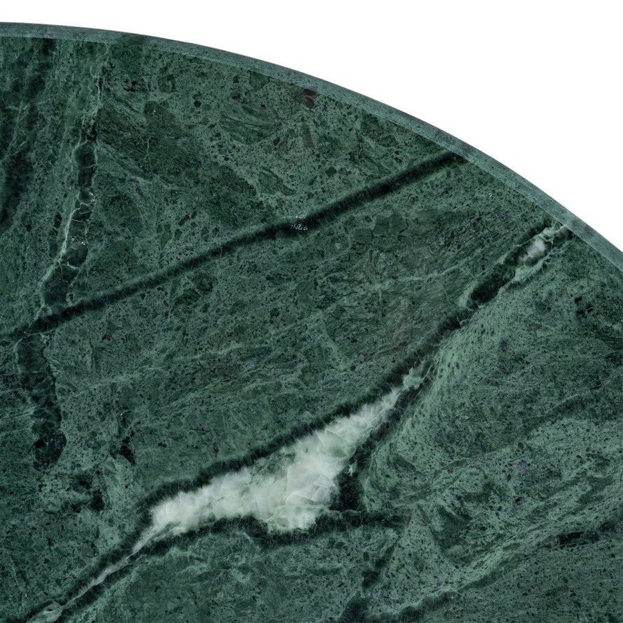 MESA CENTRO NATURAL-VERDE MADERA-MÁRMOL 97 X 97 X 41 CM