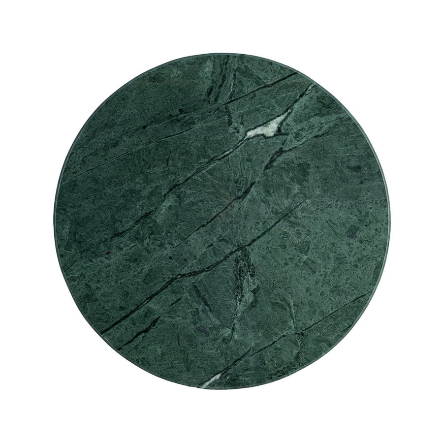 MESA CENTRO NATURAL-VERDE MADERA-MÁRMOL 97 X 97 X 41 CM