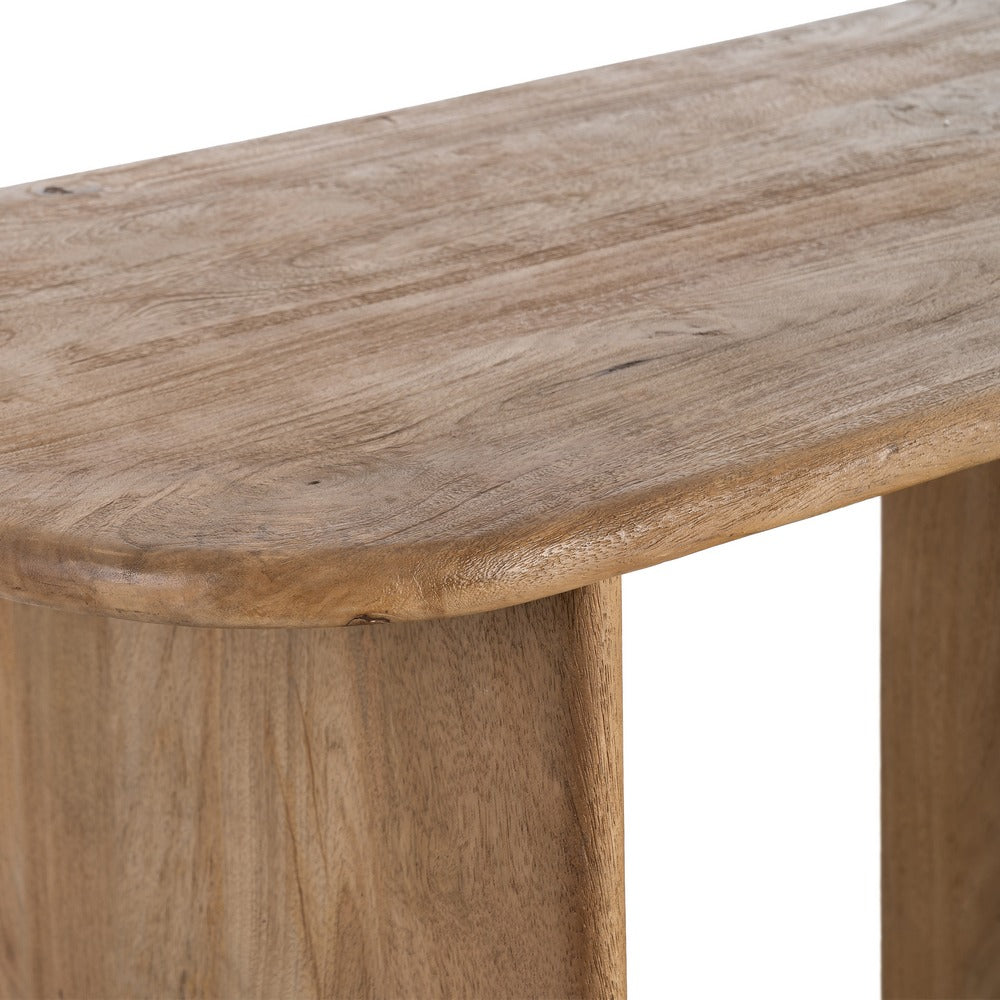 ESCRITORIO NATURAL MADERA DE MANGO SALÓN 110 X 50 X 75 CM