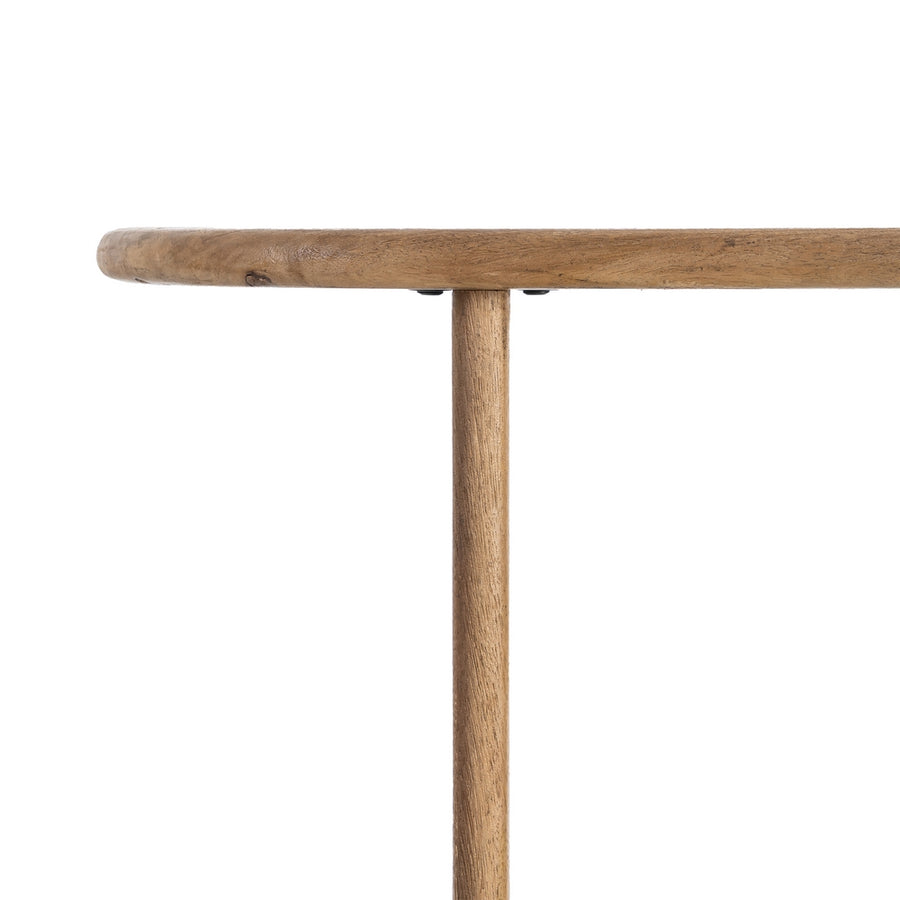ESCRITORIO NATURAL MADERA DE MANGO SALÓN 110 X 50 X 75 CM