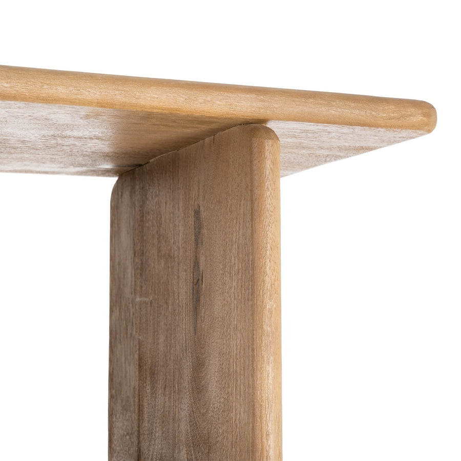 ESTANTERÍA NATURAL MADERA DE MANGO SALÓN 106 X 35,50 X 175 C