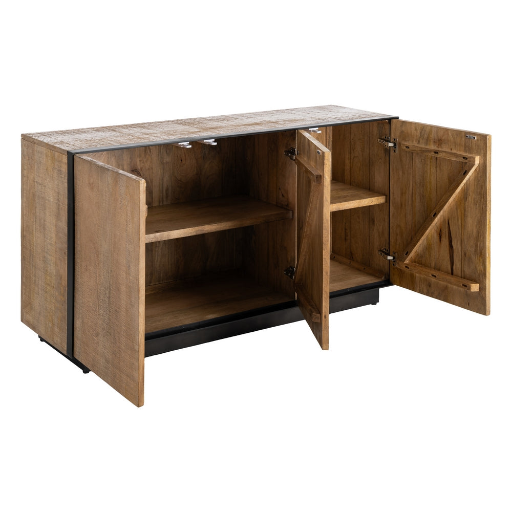 APARADOR NATURAL MADERA DE MANGO SAL�N 150 X 44 X 80 CM