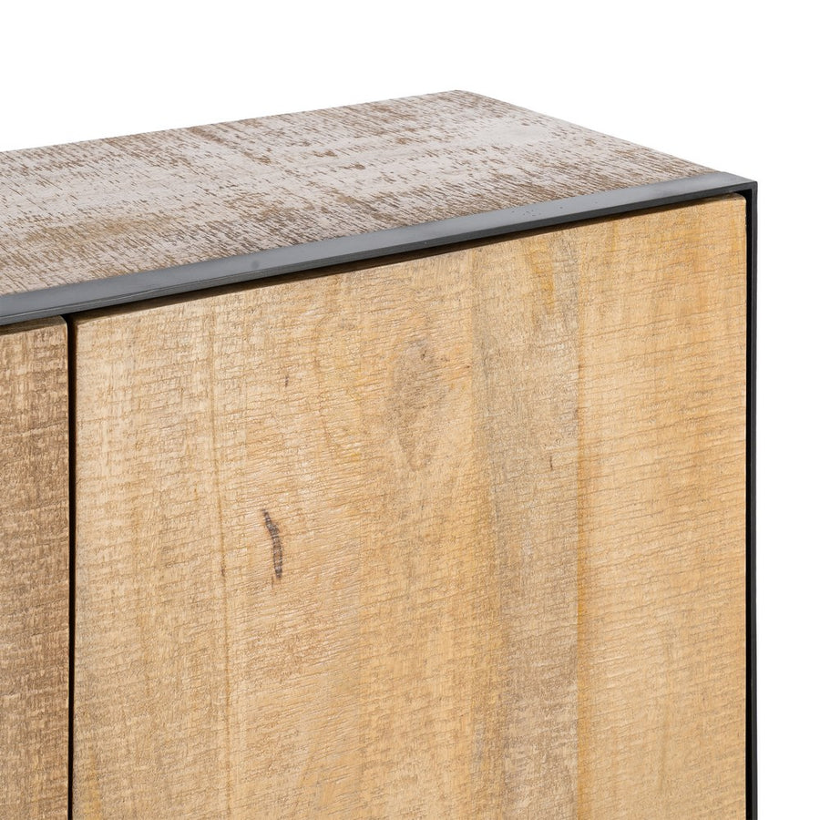 APARADOR NATURAL MADERA DE MANGO SALÓN 150 X 44 X 80 CM