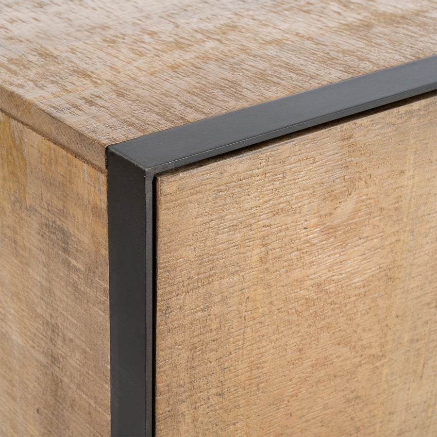 APARADOR NATURAL MADERA DE MANGO SALÓN 150 X 44 X 80 CM