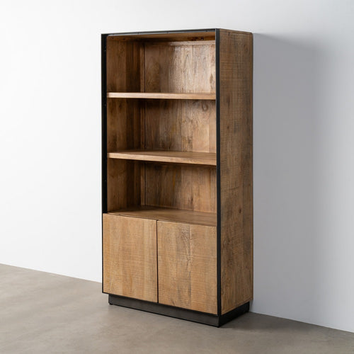 ALACENA NATURAL MADERA DE MANGO SAL�N 90 X 44 X 180 CM