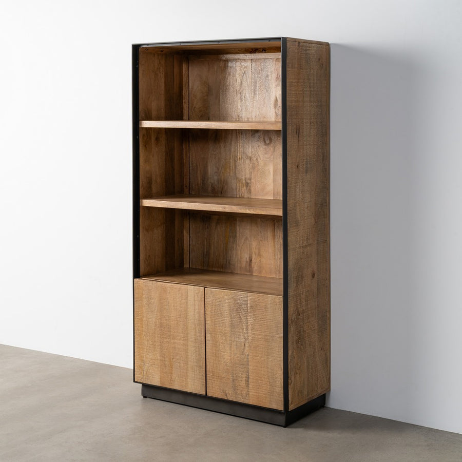 ALACENA NATURAL MADERA DE MANGO SALÓN 90 X 44 X 180 CM