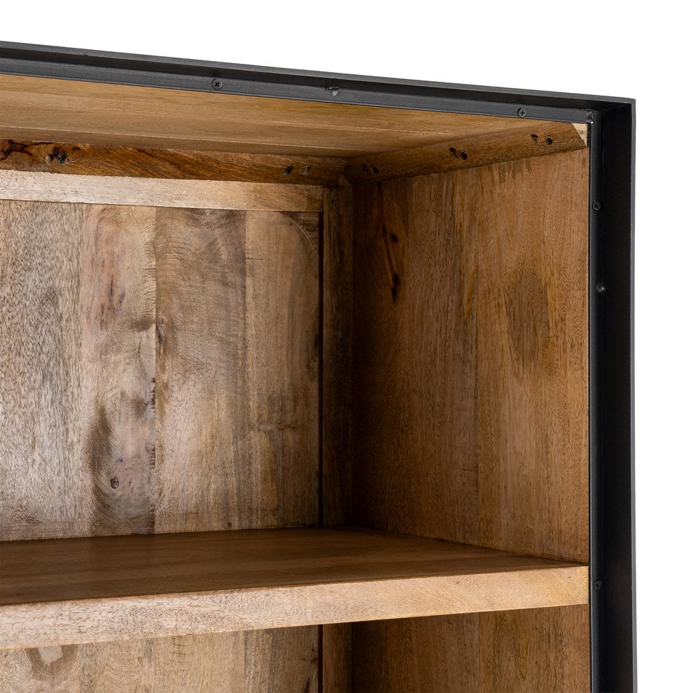 ALACENA NATURAL MADERA DE MANGO SAL�N 90 X 44 X 180 CM