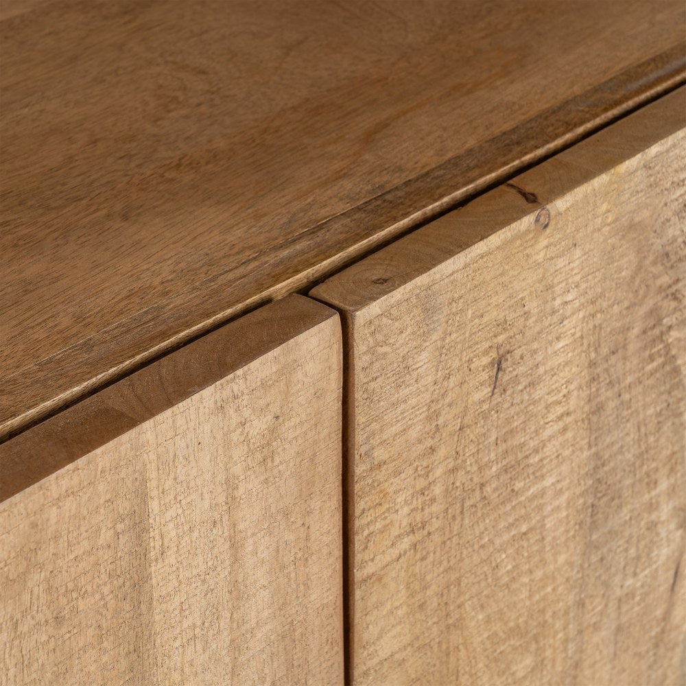 ALACENA NATURAL MADERA DE MANGO SALÓN 90 X 44 X 180 CM