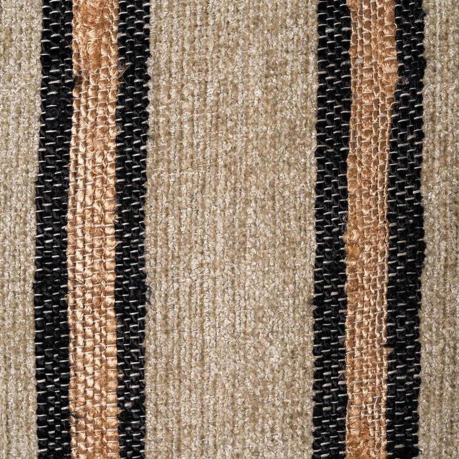 COJÍN BEIGE-OCRE ALGODÓN/TERCIOPELO 30 X 50 CM