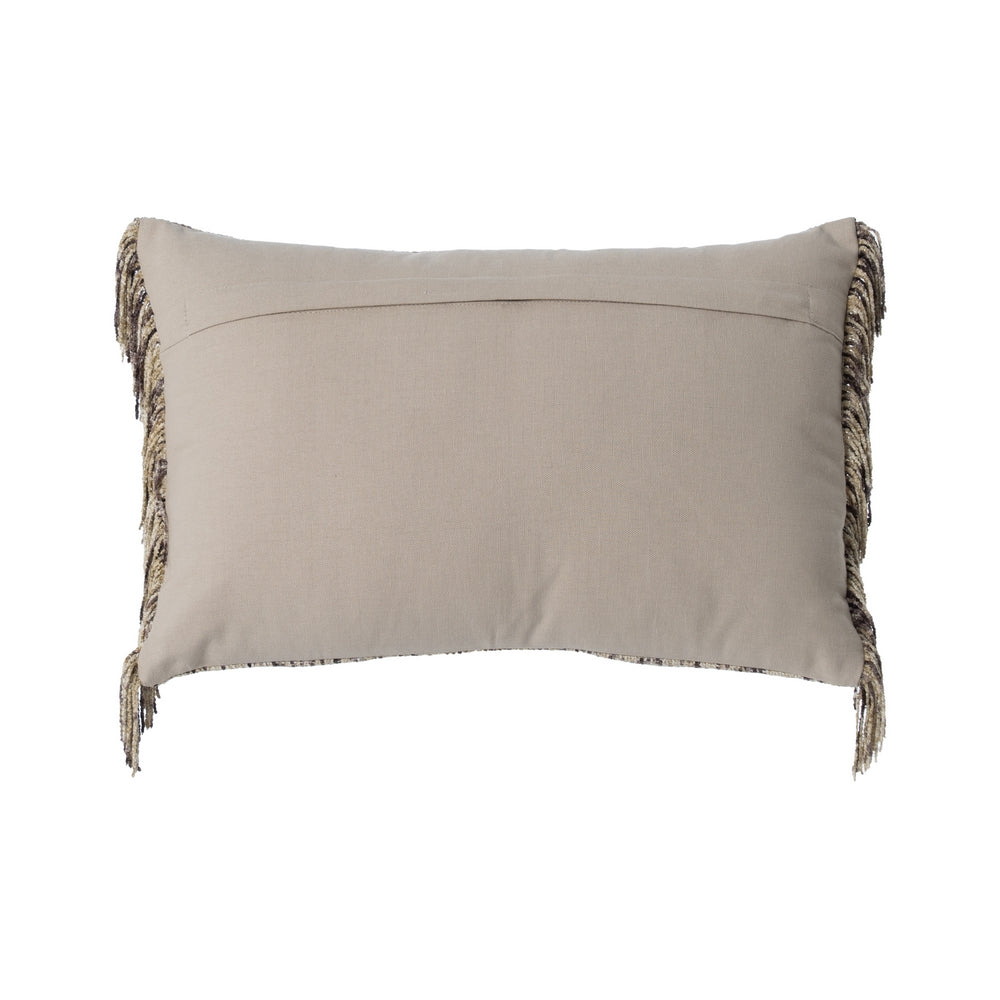 COJ�N BEIGE ALGOD�N/TERCIOPELO 30 X 50 CM