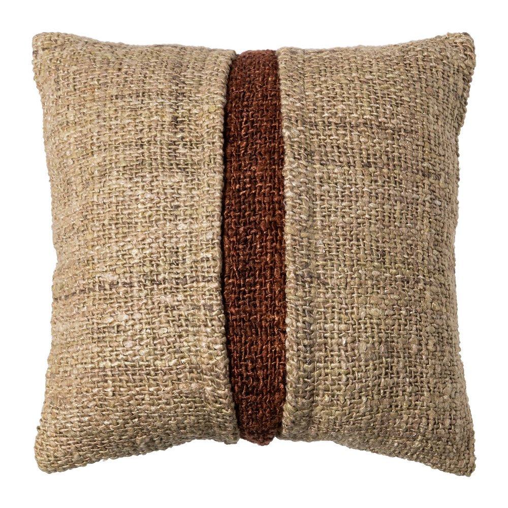 COJ�N BEIGE-TEJA VISCOSA-ALGOD�N 50 X 50 CM