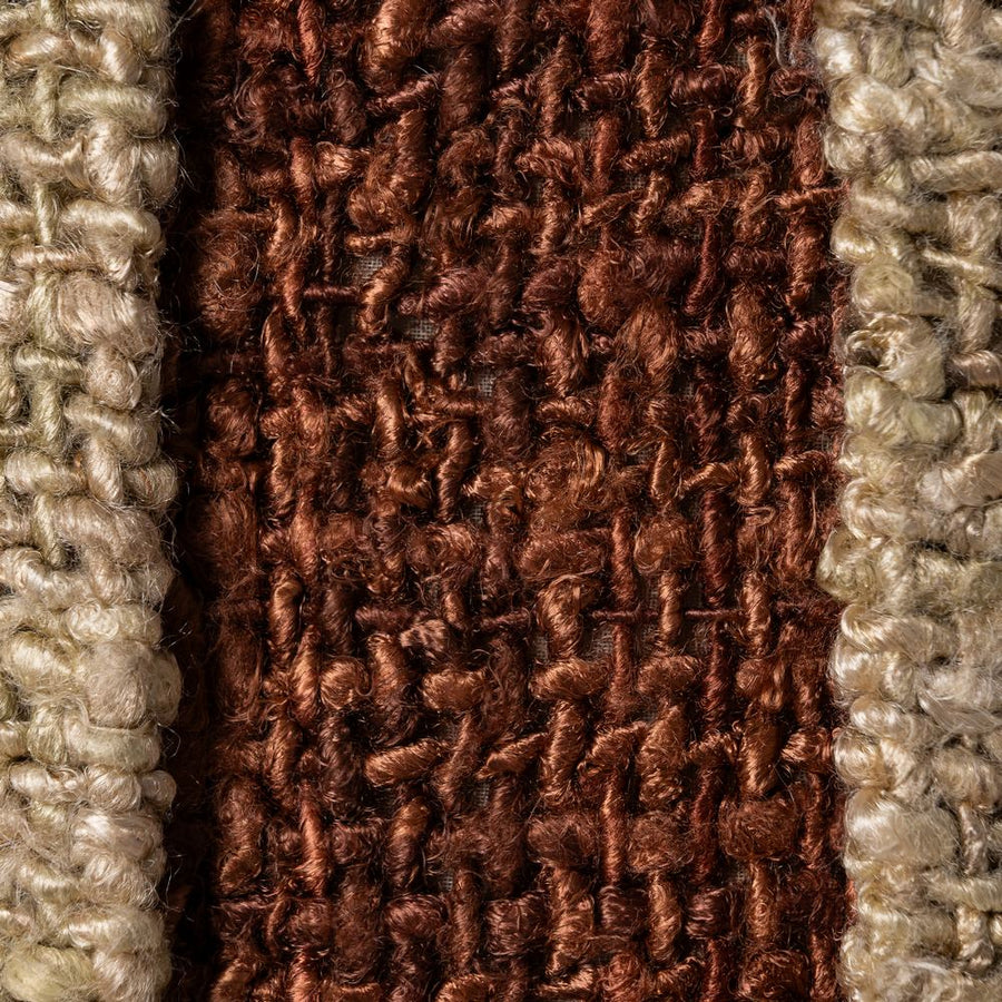 COJÍN BEIGE-TEJA VISCOSA-ALGODÓN 30 X 50 CM