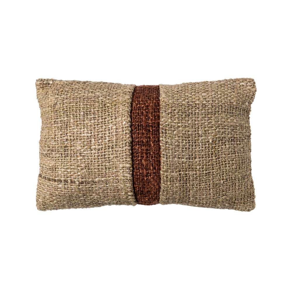 COJ�N BEIGE-TEJA VISCOSA-ALGOD�N 30 X 50 CM