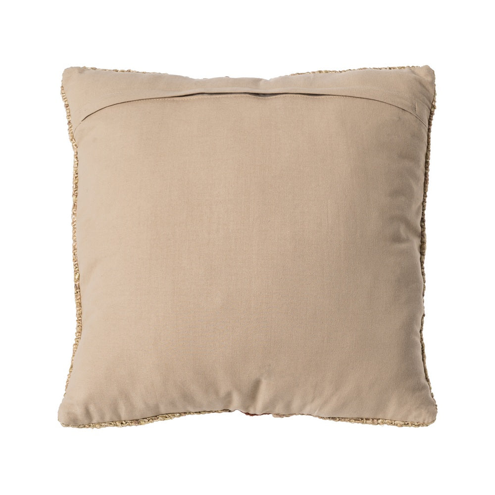COJ�N BEIGE-OCRE VISCOSA-ALGOD�N 50 X 50 CM