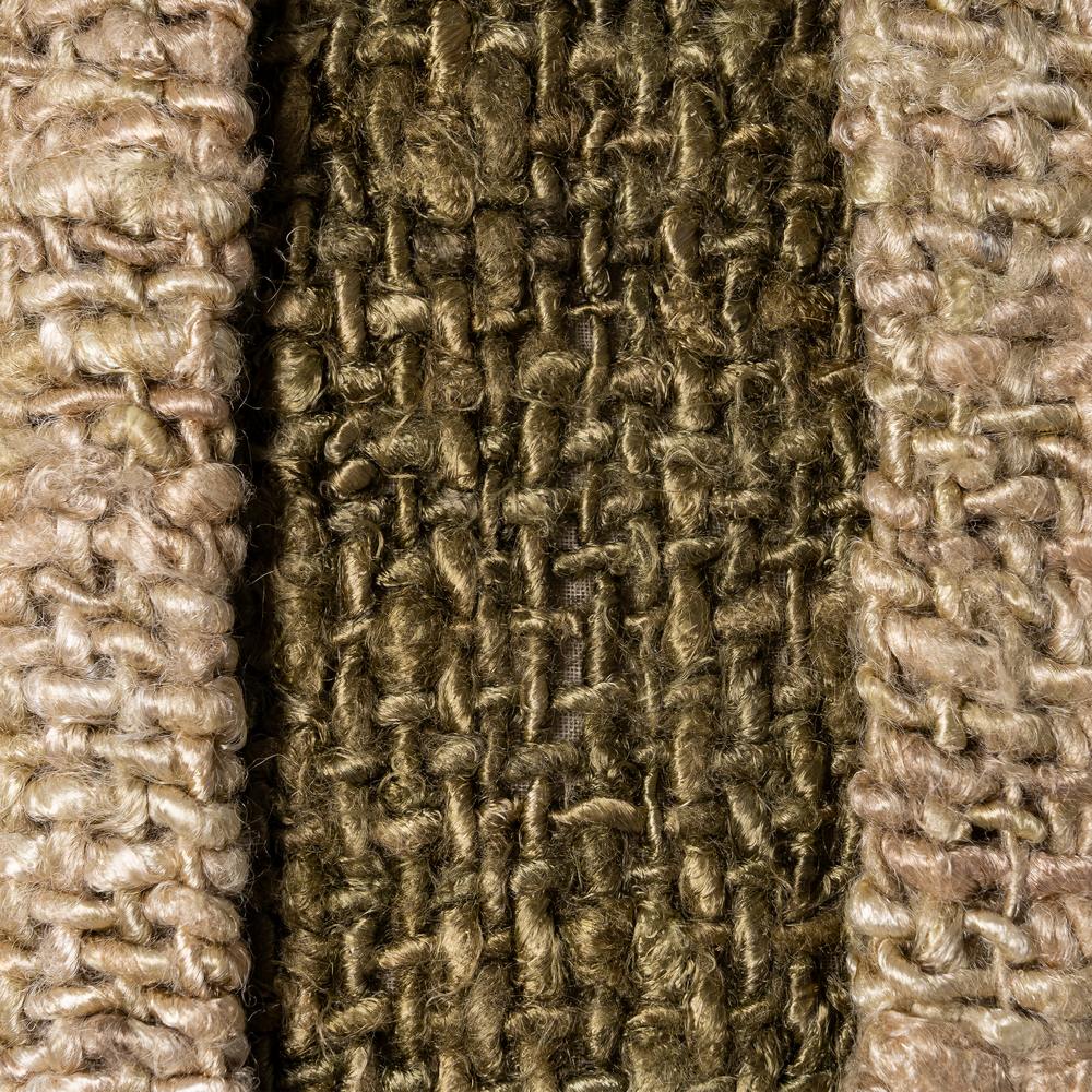 COJ�N BEIGE-VERDE VISCOSA-ALGOD�N 50 X 50 CM