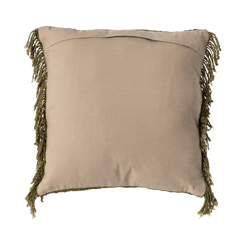 COJ�N VERDE VISCOSA-ALGOD�N 50 X 50 CM