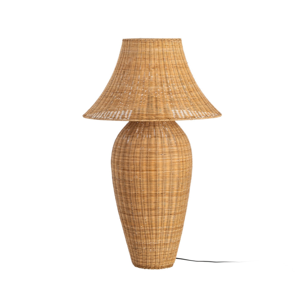 L�MPARA SUELO NATURAL RAT�N ILUMINACI�N 60 X 60 X 99 CM