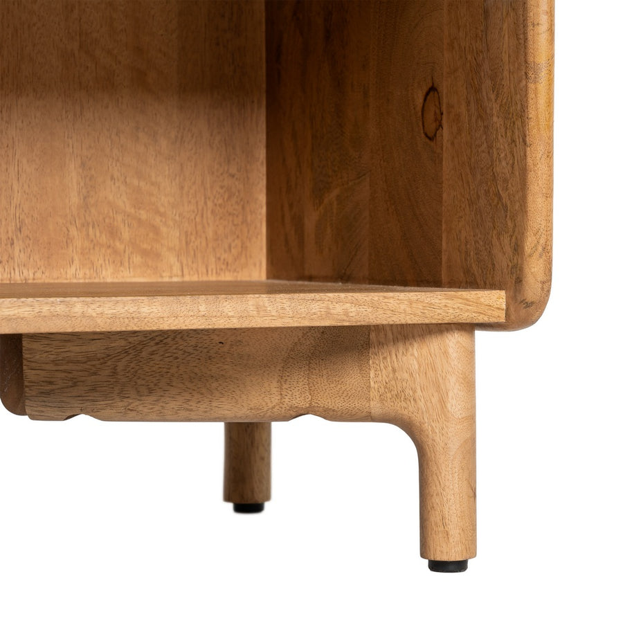 MESITA NATURAL MADERA DE MANGO 45 X 35 X 50 CM