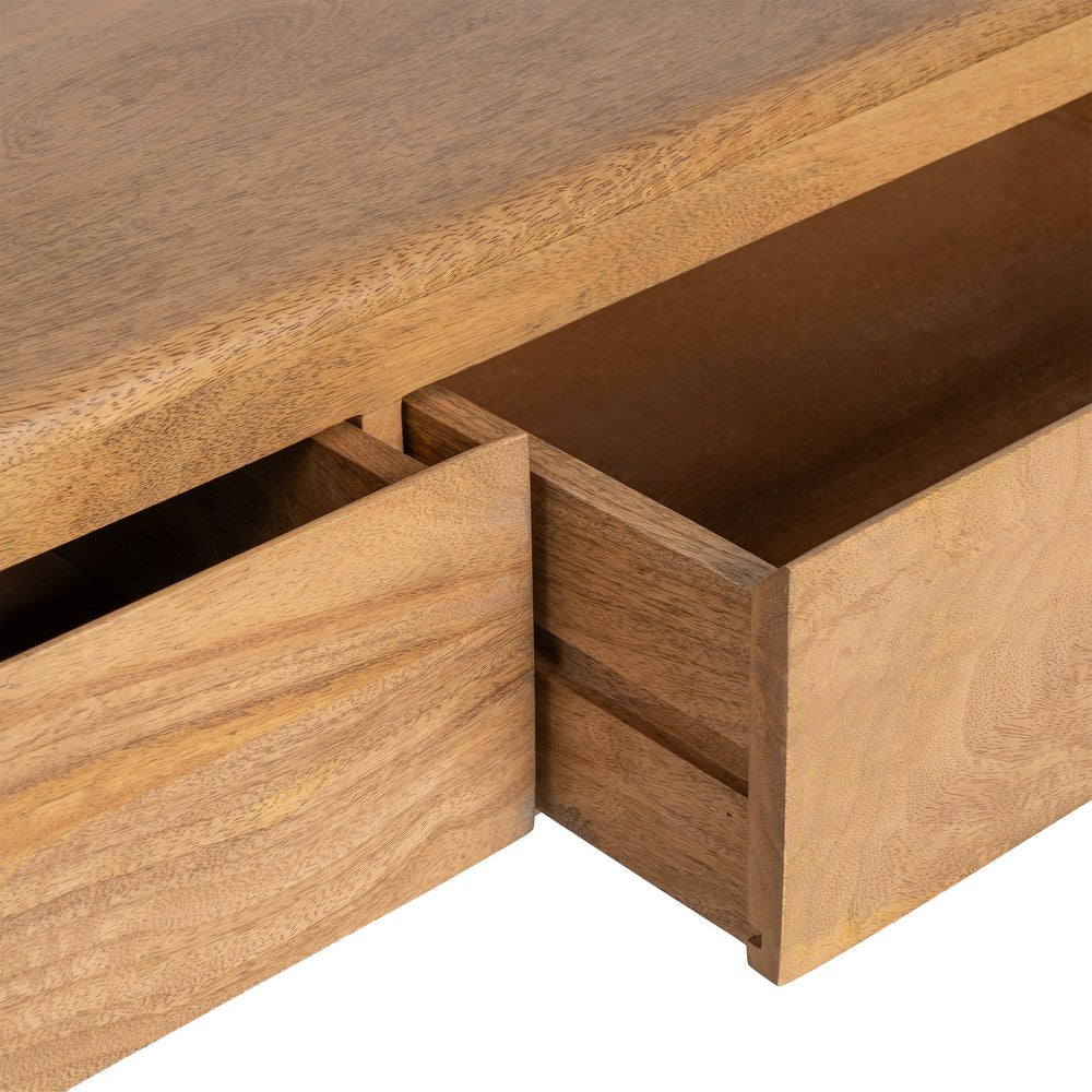 MUEBLE TV NATURAL MADERA DE MANGO 160 X 40 X 40 CM