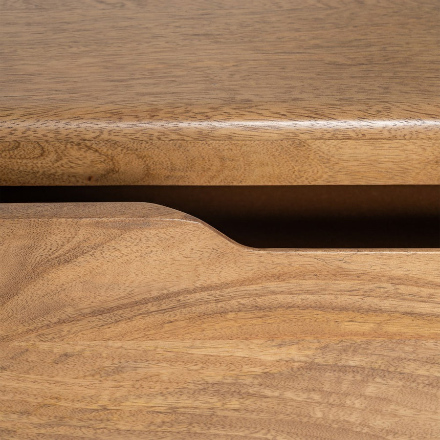 MUEBLE TV NATURAL MADERA DE MANGO 160 X 40 X 40 CM
