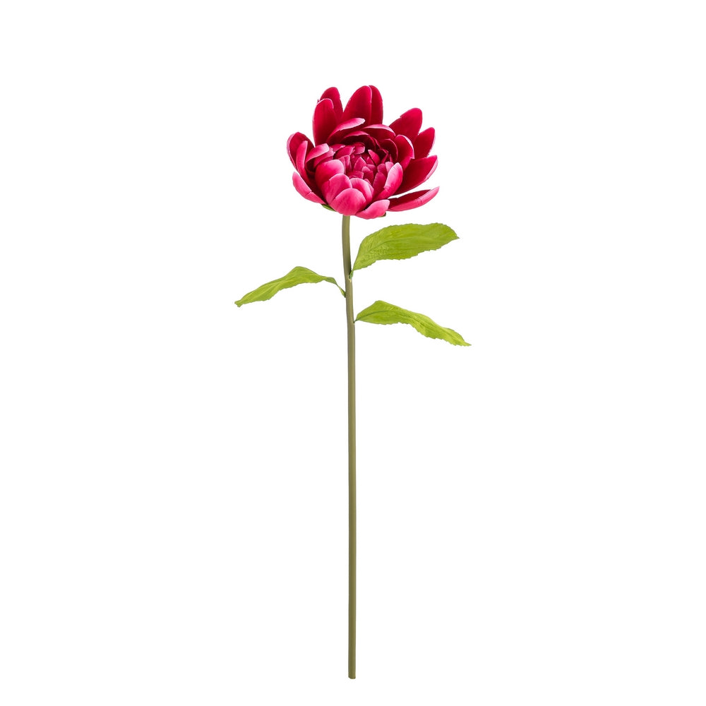 FLOR LOTO FUCSIA ARTIFICIAL DECORACIÓN 32 X 32 X 100 CM