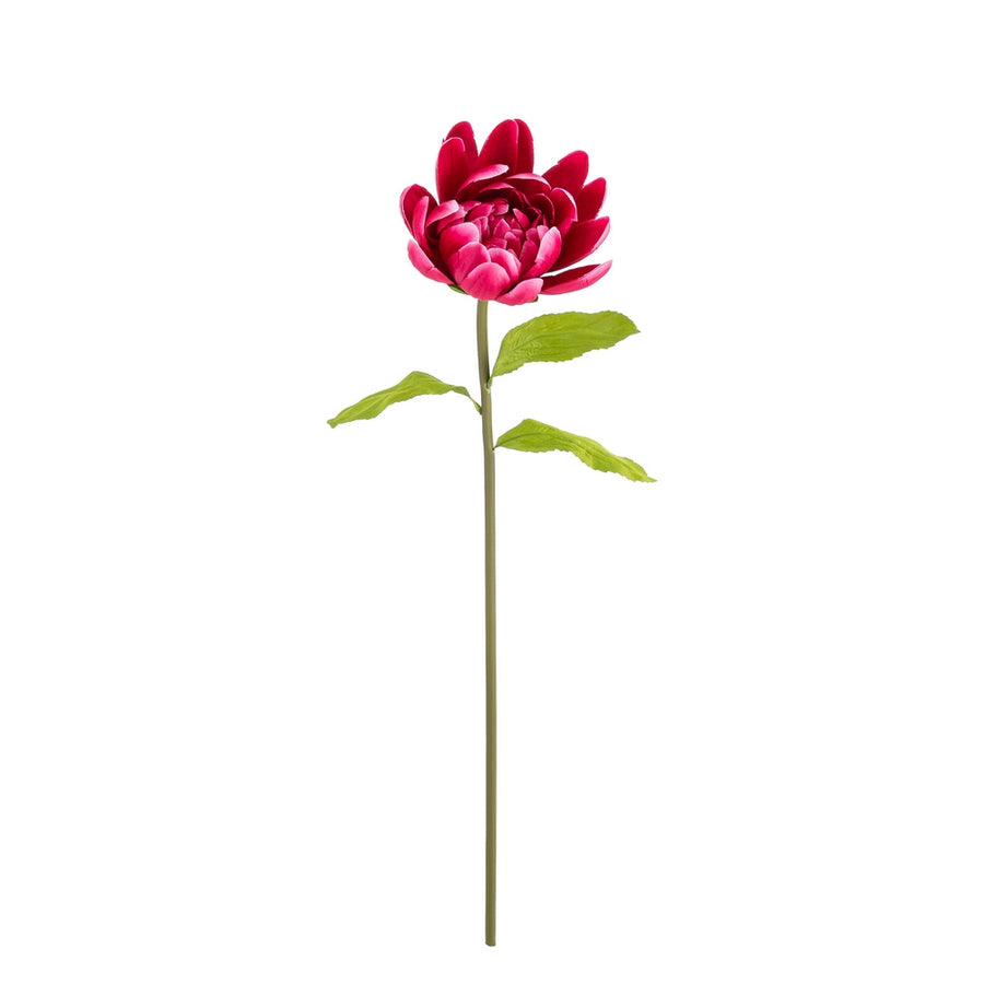 FLOR LOTO FUCSIA ARTIFICIAL DECORACIÓN 32 X 32 X 100 CM