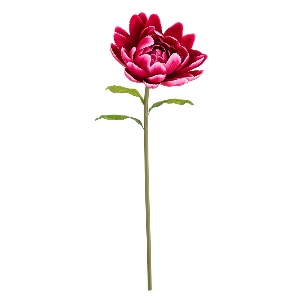FLOR LOTO FUCSIA ARTIFICIAL DECORACIÓN 55 X 55 X 130 CM