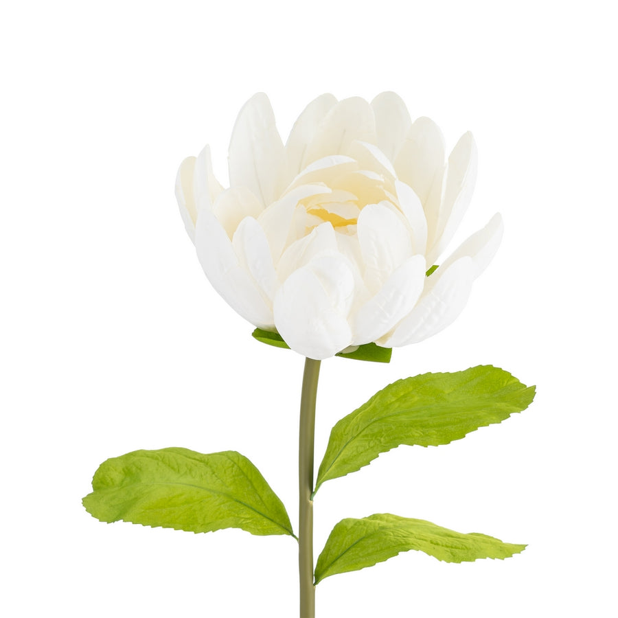 ARTIFICIAL WHITE LOTUS FLOWER DECORATION 32 X 32 X 100 CM
