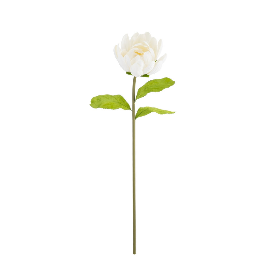 ARTIFICIAL WHITE LOTUS FLOWER DECORATION 32 X 32 X 100 CM