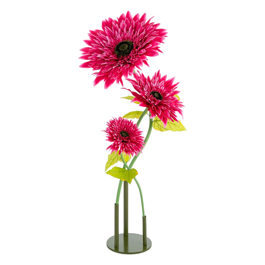 ARTIFICIAL FUCHSIA GERBERA FLOWER 40 X 40 X 125 CM