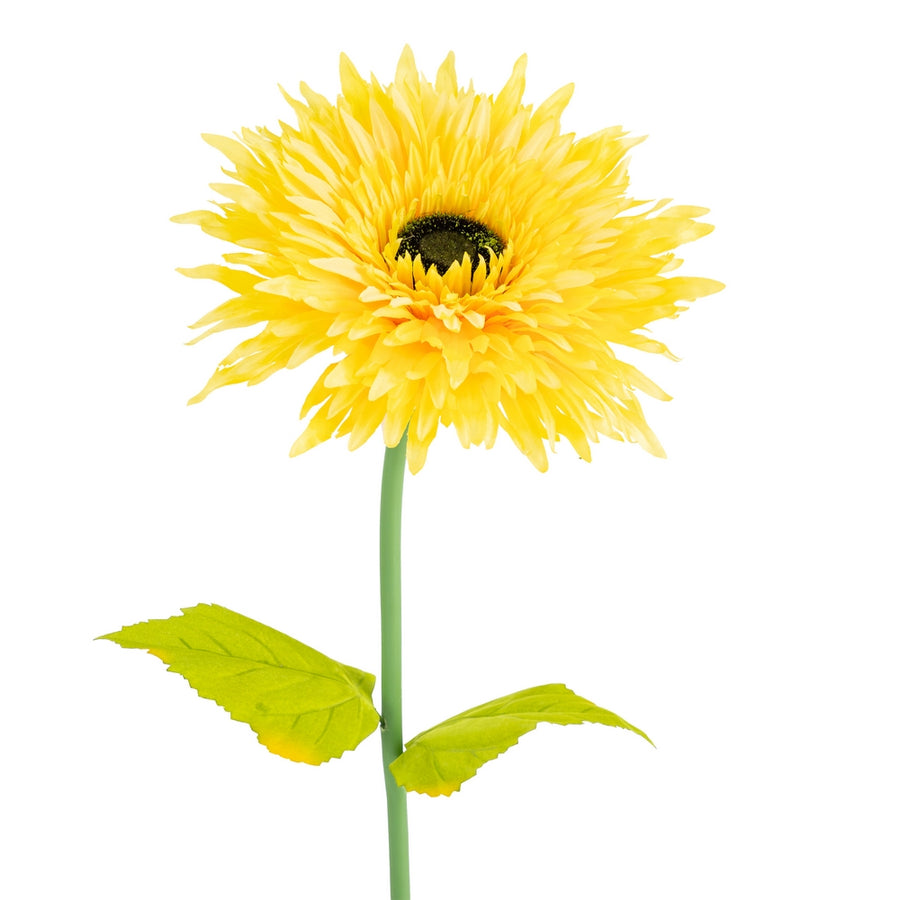 ARTIFICIAL YELLOW GERBERA FLOWER 25 X 25 X 100 CM