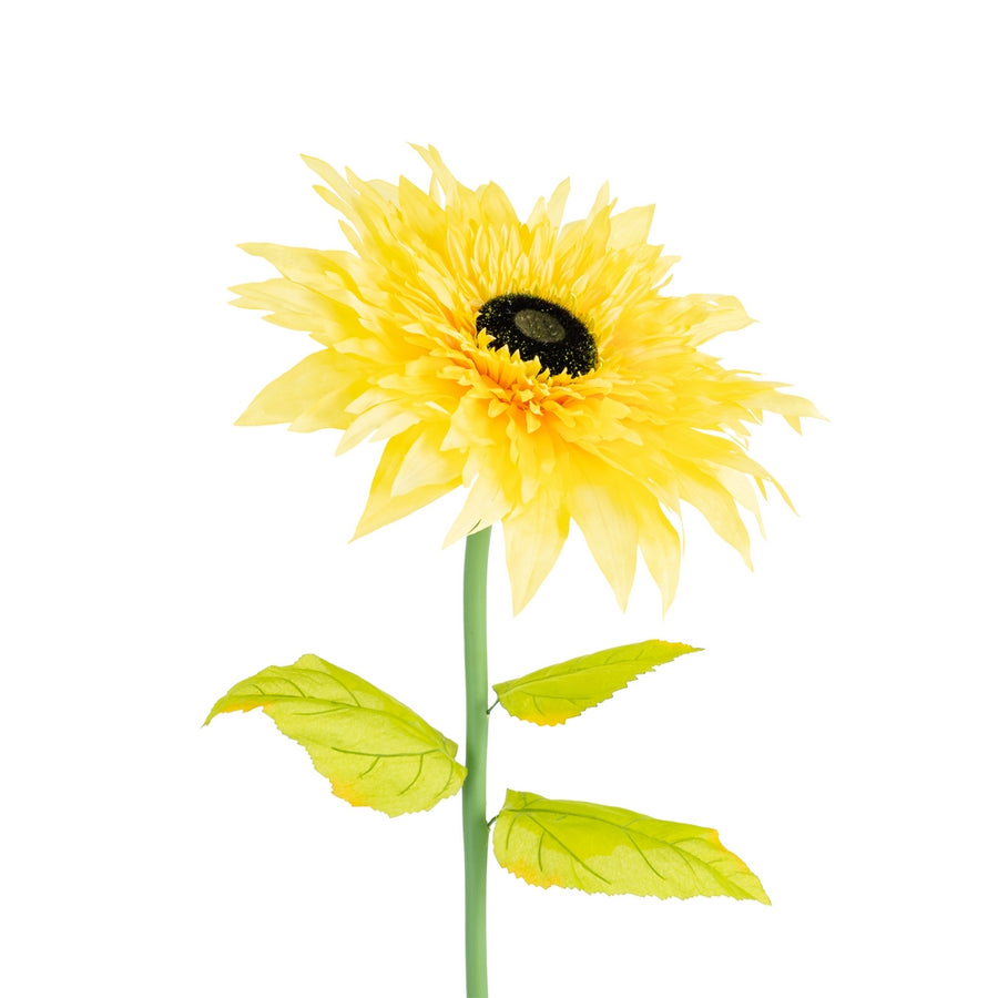 ARTIFICIAL YELLOW GERBERA FLOWER 40 X 40 X 125 CM