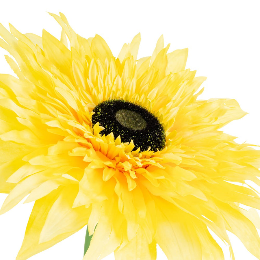 ARTIFICIAL YELLOW GERBERA FLOWER 40 X 40 X 125 CM
