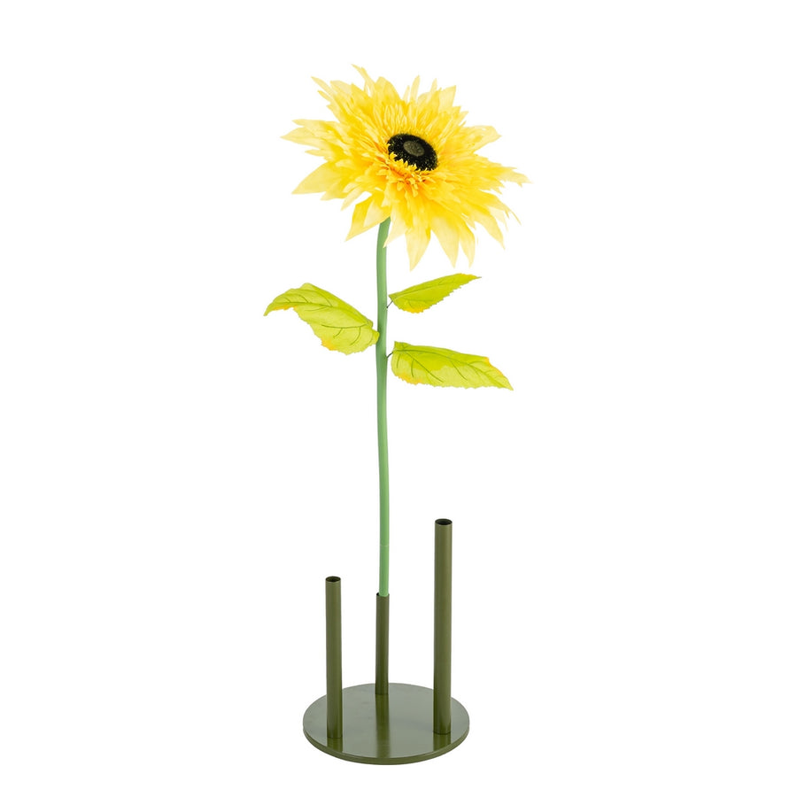 ARTIFICIAL YELLOW GERBERA FLOWER 40 X 40 X 125 CM