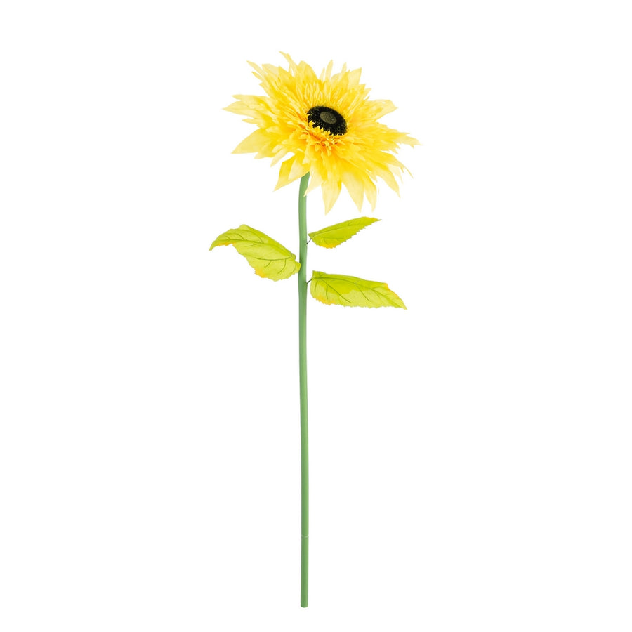 ARTIFICIAL YELLOW GERBERA FLOWER 40 X 40 X 125 CM