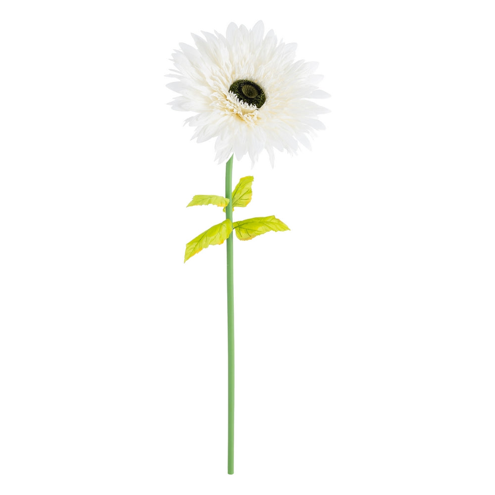 FLOR GERBERA BLANCO ARTIFICIAL 60 X 60 X 150 CM