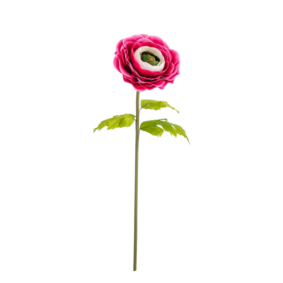 FLOR ANÉMONA FUCSIA ARTIFICIAL 30 X 30 X 115 CM