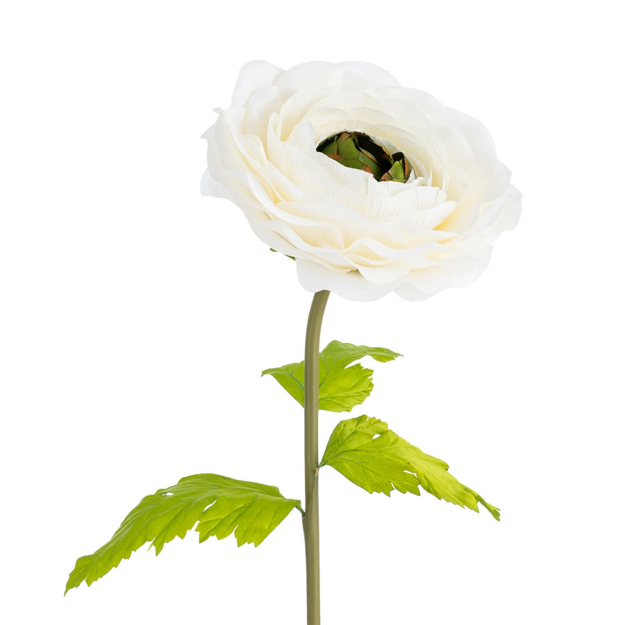 ARTIFICIAL WHITE ANEMONE FLOWER 30 X 30 X 115 CM