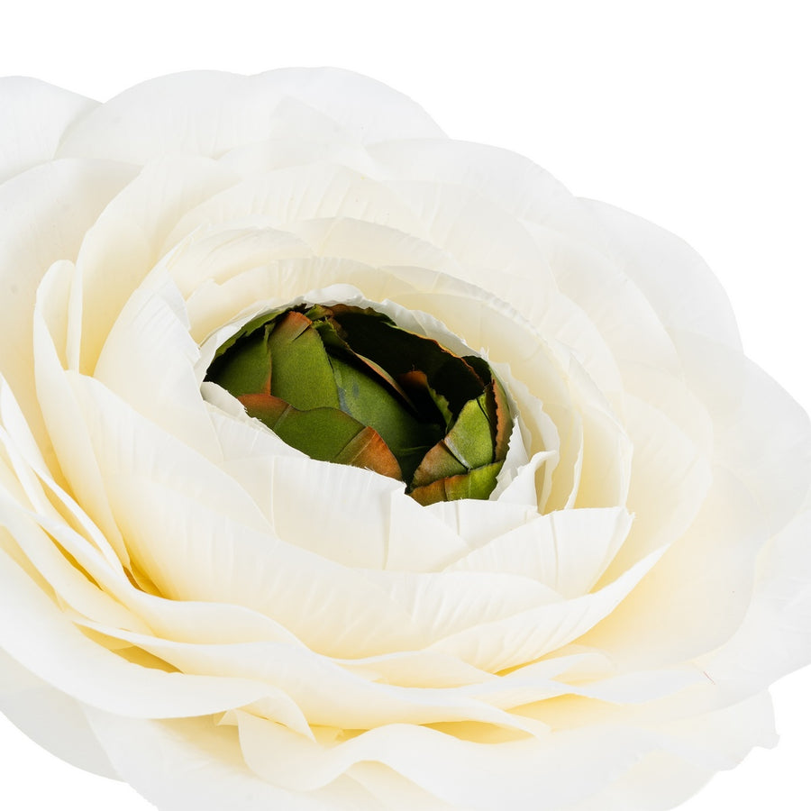 ARTIFICIAL WHITE ANEMONE FLOWER 30 X 30 X 115 CM