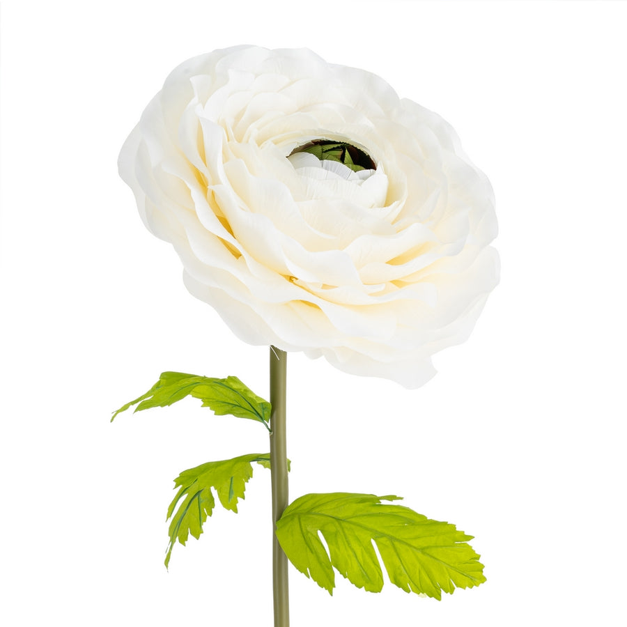 ARTIFICIAL WHITE ANEMONE FLOWER 50 X 50 X 135 CM
