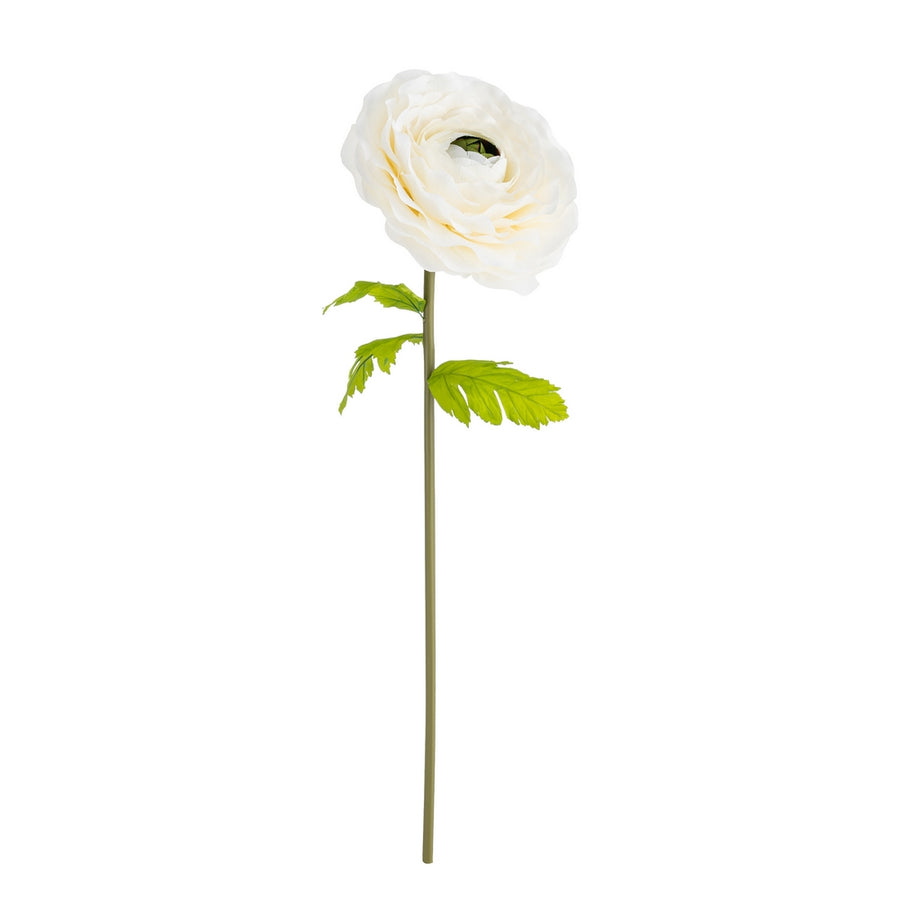 ARTIFICIAL WHITE ANEMONE FLOWER 50 X 50 X 135 CM