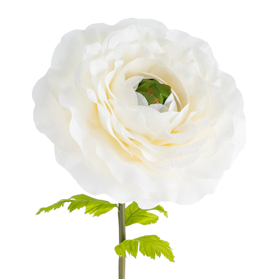 ARTIFICIAL WHITE ANEMONE FLOWER 70 X 70 X 170 CM