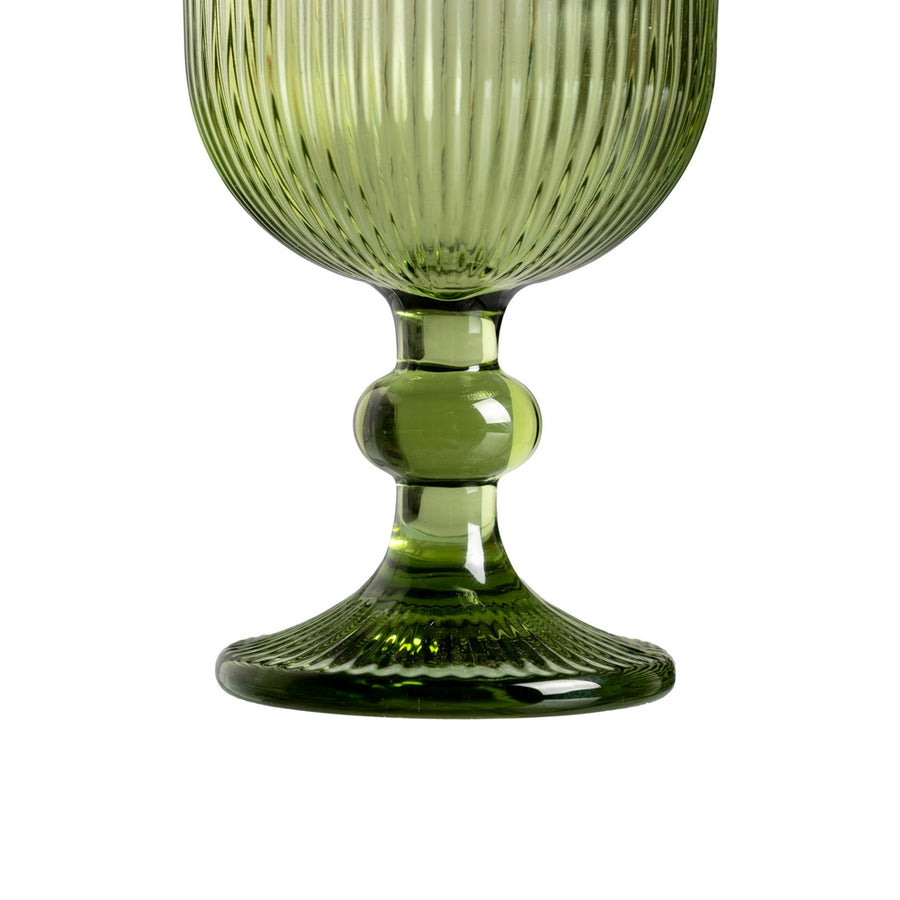 COPA VERDE CRISTAL DECORACIÓN 8 X 8 X 14,30 CM