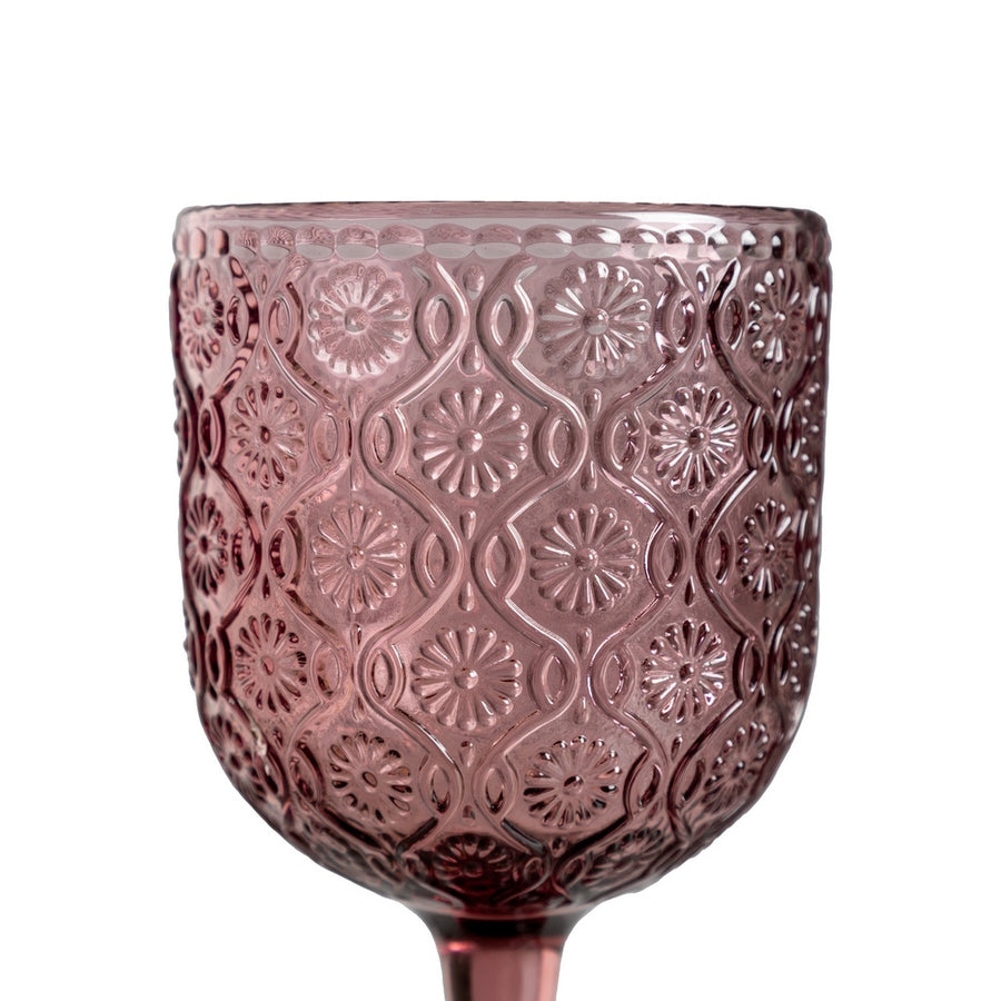 COPA ROSA CRISTAL DECORACIÓN 8,80 X 8,80 X 16,40 CM