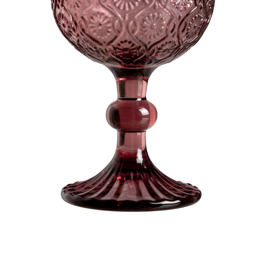COPA ROSA CRISTAL DECORACIÓN 8,80 X 8,80 X 16,40 CM