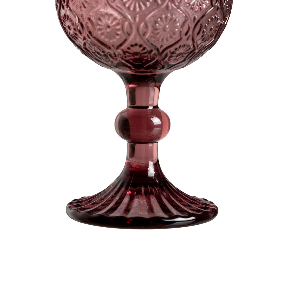 COPA ROSA CRISTAL DECORACIÓN 8,80 X 8,80 X 16,40 CM