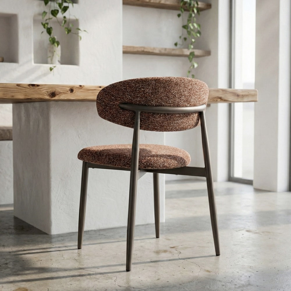 SILLA TEJA TEJIDO-METAL CONTRACT 53 X 51 X 76,50 CM