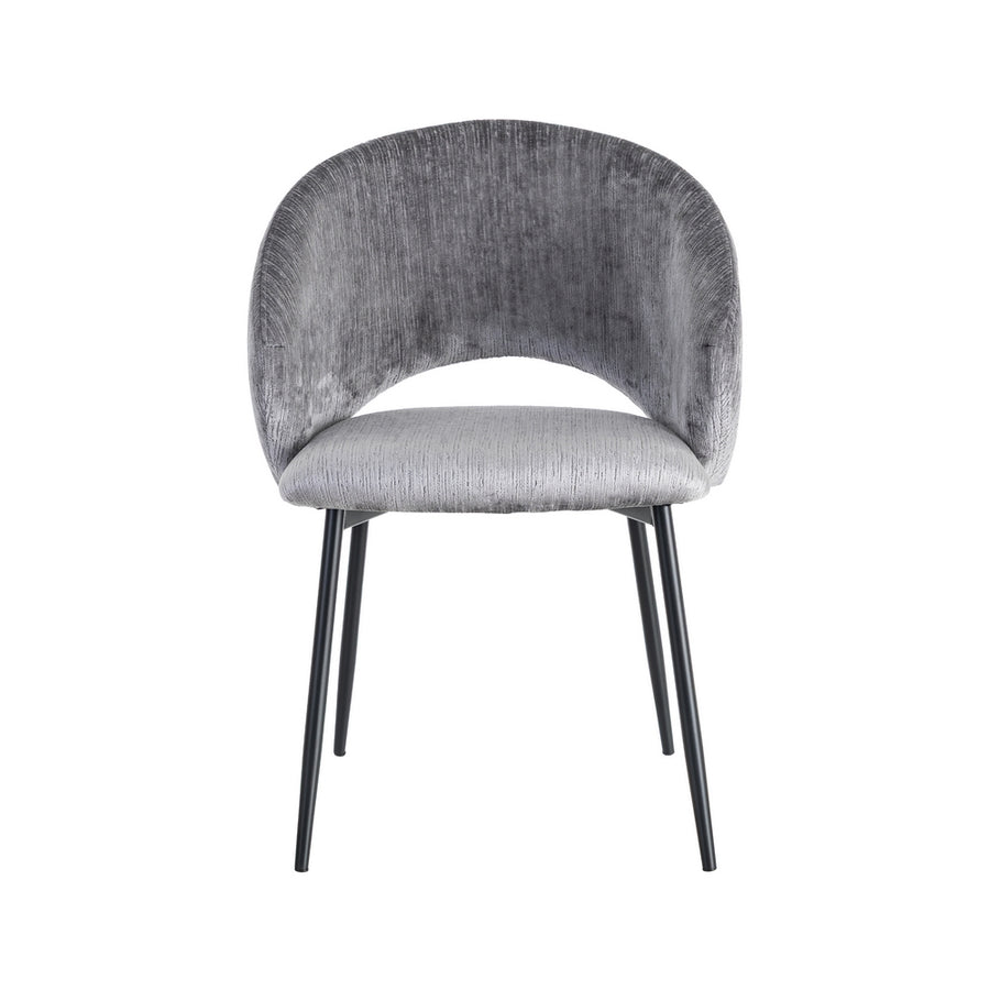 SILLA GRIS TEJIDO-METAL CONTRACT 58 X 60 X 80,50 CM